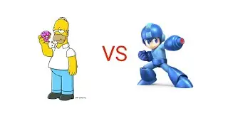 mugen Homer Simpson vs megaman