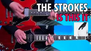 The Strokes - Is This It | Guitar Cover | Karaoke Sub