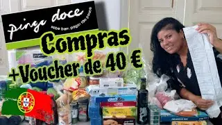 Nossas COMPRAS de OUTUBRO no Pingo Doce (2 voucher 20 euros)