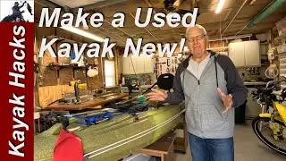 Kayak Fishing Setup For Beginners - Rebuild Used Kayak Steps