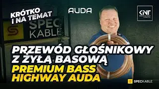 Przewód głośnikowy z żyłą basową - PREMIUM BASS HIGHWAY AUDA [#KINT41]