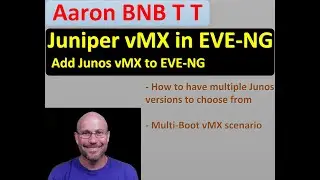 Add vMX to EVE-NG - dual boot Junos