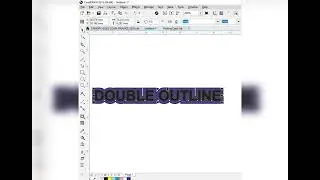 Create Outline of the Text in CorelDraw 