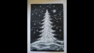 Малюємо ялинку .