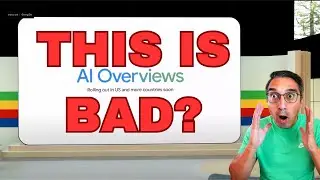 #google  Unveils AI Overview During #GoogleIO And It Could Be Devastating For Website Owners