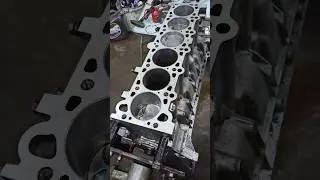 Сборка двигателя БМВ м52/54/50