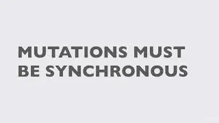 199 Mutations must be synchronous
