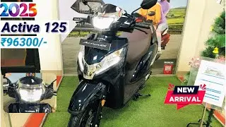 2025 New Honda Activa 125 🎉 || New Activa 125 Facelift Feature, Price, Review || New Activa 125 2025