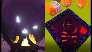What happens if you spawn Wither Storm in the Nether