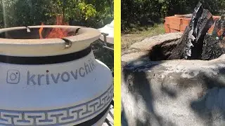 Самодельный тандыр или покупной - что лучше? Курица в тандыре целиком