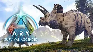 Taming  utility Dino Ark and looking for a new base spot survival ascended Episode 3