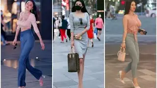 时尚街拍美女合集，第012期