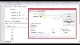Find and Replace blank lines in a code or flat text file with Notepad ++