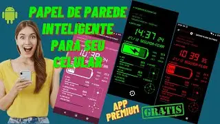 App de papel de parede que se mexe, realista 3d