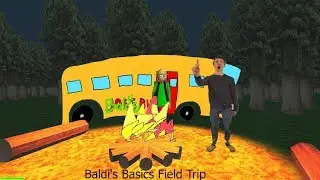 В ПОХОД С БАЛДИ!! ТУР - ПОХОД!! Demo ►  Baldi's Basics Field Trip