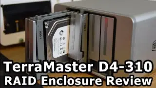 Terramaster D4-310 RAID Enclosure Review