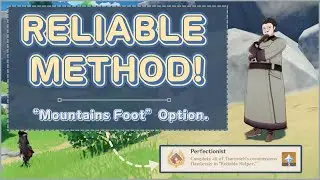 {Commission Achievement} ~ Reliable Method for “Reliable Helper”: Perfectionist”! ~ Mondstadt