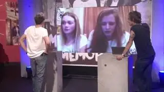 1D DAY - Two girls embarrass themselves on 1D Day Live