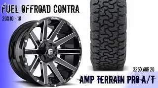 Fuel Offroad Contra 20x10 -18 AMP Terrain Pro A/T 325X60R20
