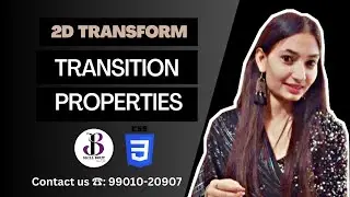 2d transform in css | Nisha Banger | SkillBout