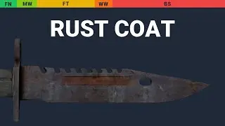 M9 Bayonet Rust Coat - Skin Float And Wear Preview