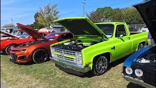 Have you ever been in the back of a Hearse? Cool rides at Rotary Park Lawrenceburg Tennessee 2025 