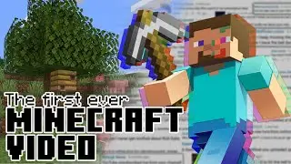 What is the FIRST Minecraft Video?