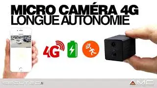 MICRO CAMERA 4G FHD LONGUE AUTONOMIE DÉTECTION DE MOUVEMENT VISION NOCTURNE INVISIBLE [SECUTEC.FR]
