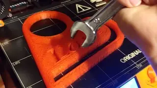 stuck print, no problem for a wrench... ORIGINAL PRUSA i3 MK2