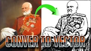 How To Image Convert to Vector Art Sketch