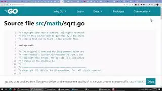 003 Golang printf/sqrt