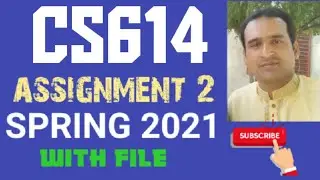 cs614 assignment 2 solution spring 2021 ~ cs614 assignment 2 solution