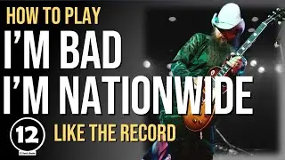 I'm Bad, I'm Nationwide - ZZ Top | Guitar Lesson