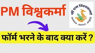 PM विश्वकर्मा का फॉर्म भरने के बाद क्या करें ?