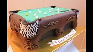 Бильярдный Стол Торт Из Мастики