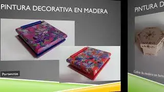 Portafolio de Diseño y pintura decorativa en madera 2018