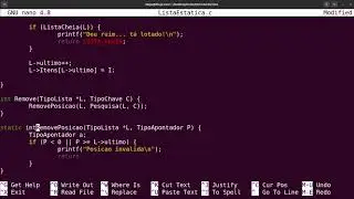 [ED - DC-UFSCar] Listas - Implementação (Estática)