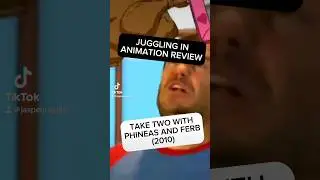 JACK BLACK JUGGLES with PHINEAS and FERB ?!?! #shorts