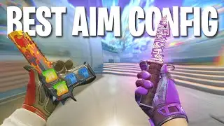 THE BEST AIM CONFIG EVER 🔥 FEELS LIKE AIMLOCK | 240HZ + 1024x768 1.48 sens x 400dpi (CS2 Montage)