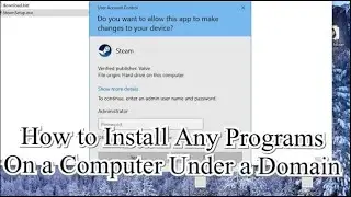 How to Install Some Programs on a Computer without Admin Password