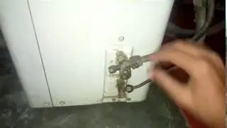 how to store gass for split A/C in urdu/hindi