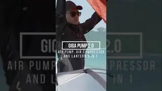Mini giga pump 2.0 electric portable air pump 3 in 1 portable air compressor, 