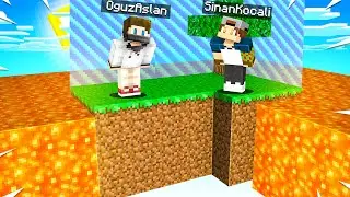 Minecraft - TEK BLOK LAV SKYBLOCK Bölüm 1