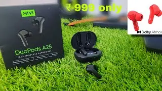 MIVI DuoPods A25 Unboxing and review | Bluetooth headphones