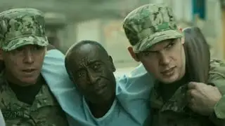 G'iah frees real Rhodey from Skrull compound