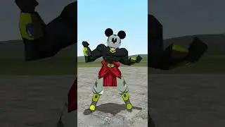 ブロッキー爆誕（ブロリー＆ミッキー） (Brockey - Broly and Mickey)