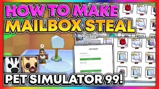 How To Make Mail Steal Script HACK on Pet Simulator 99 | Trade Scam + Pets DUPE | MAILBOX STEALER!