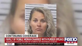 Family of Mobile woman charged with killing boyfriend speaks
