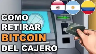 Como RETIRAR criptomonedas a tu TARJETA de DÉBITO en un CAJERO automático en PARAGUAY, ARGENTINA...
