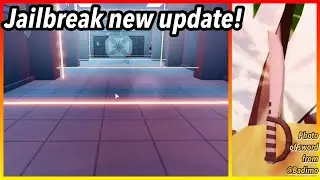 New SWORD and NEW BANK FLOOR update in Jailbreak! (Roblox)